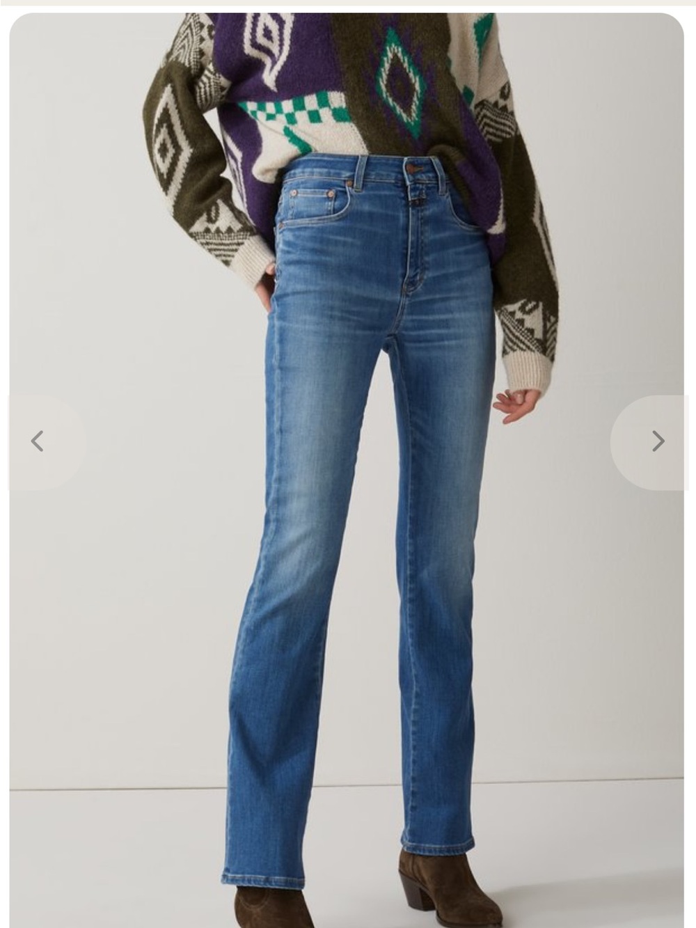 Closed organic cotton made in Italy jeans
